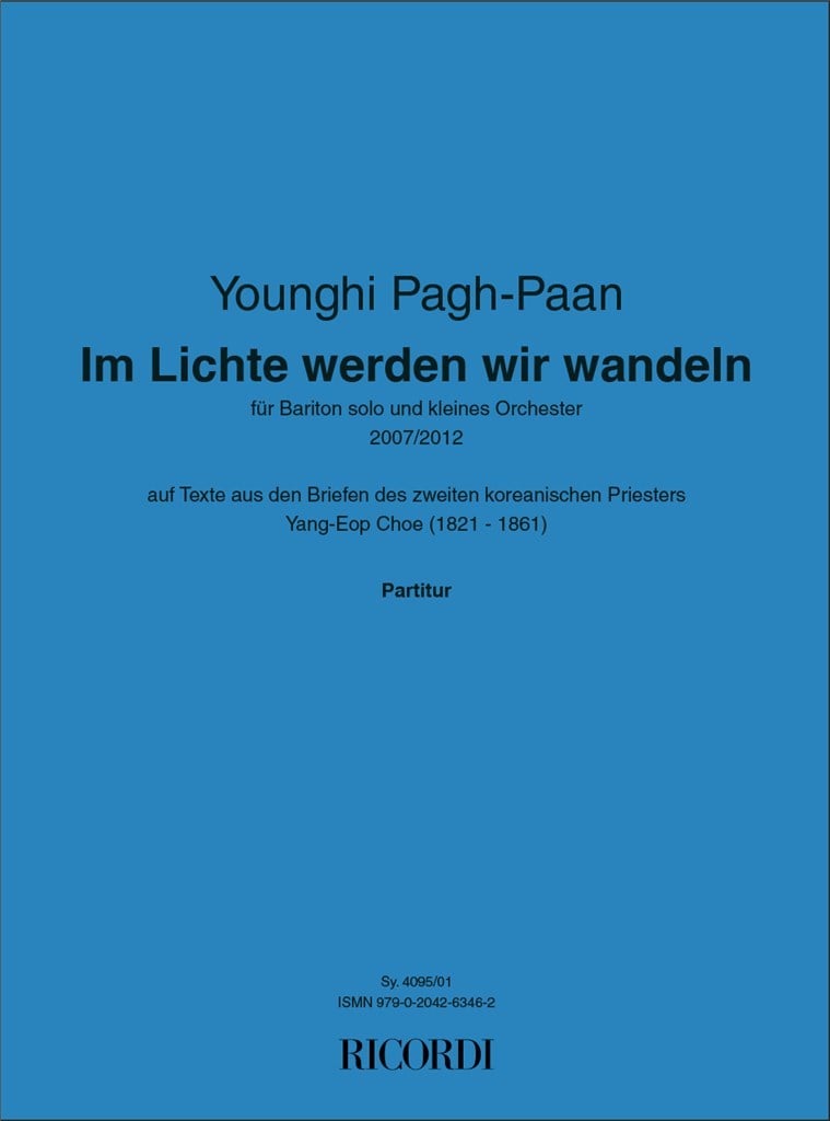 Im Lichte werden wir wandeln